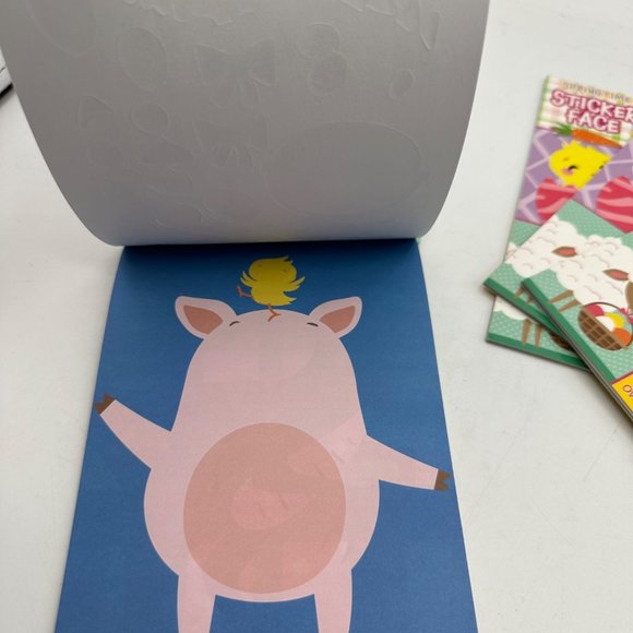 Old East Main Co. Happy Easter Large Window Clings Sticker Packs Bunny Rabbit Eg - Picture 4 of 16